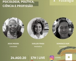 AGENDA DA PSICOLOGIA – 21.08 A 28.08.2020